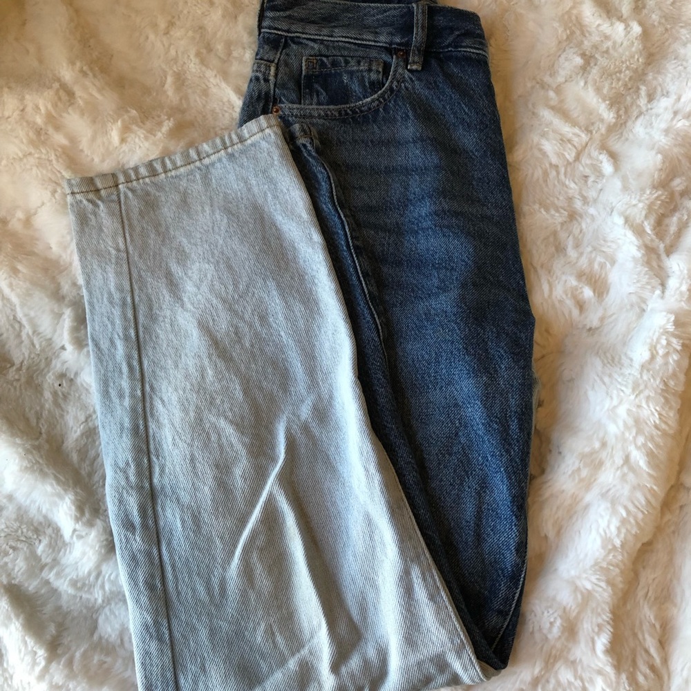 two toned bleach, jeans, from pacsun